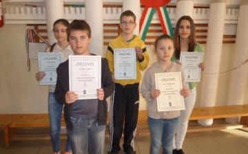 Kaposszekcsői diákok sikerei a Dombó Pál tanulmányi versenyen