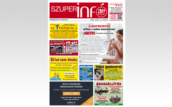 Újratervezve offline + online interaktívan!