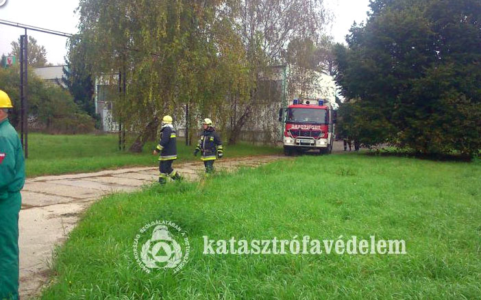 Részleges belső védelmi terv gyakorlatot tartottak a Mol Nyrt. dombóvári tároló üzemében