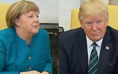 Donald Trump április 27-én fogadja Angela Merkelt