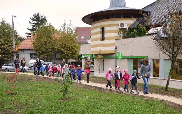 Új park Dombóváron hét kontinens növényeivel