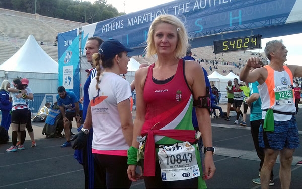 Görögországban teljesítette a maratont a dombóvári futó