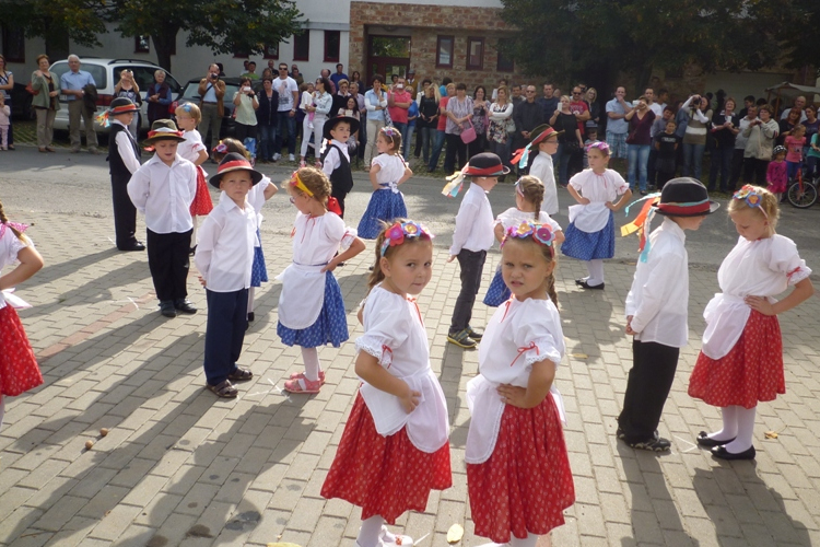 Szüreti felvonulás Kaposszekcsőn