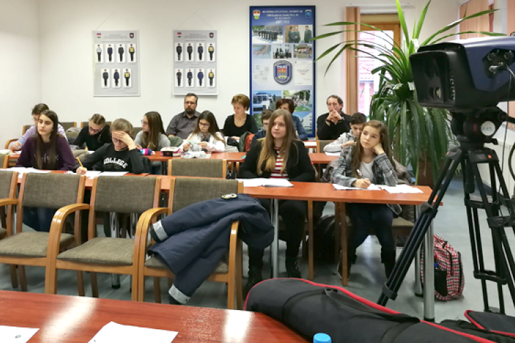 Sebességmérés-projekt a Belvárosiban