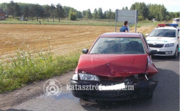 Ráfutásos baleset történt Kaposszekcső közelében