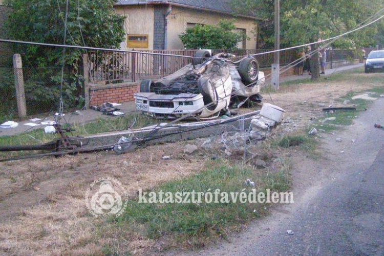 Súlyos baleset Dombóváron 