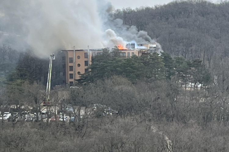 Tűz a visegrádi Hotel Silvanusban - Jelentős a kár