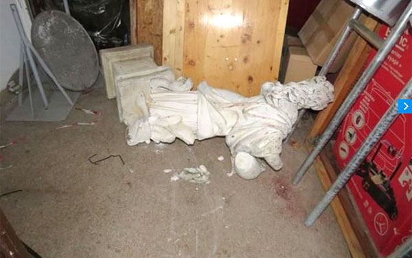 Jó bulinak gondolta a szoborrongálást az attalai és a dombóvári fiú