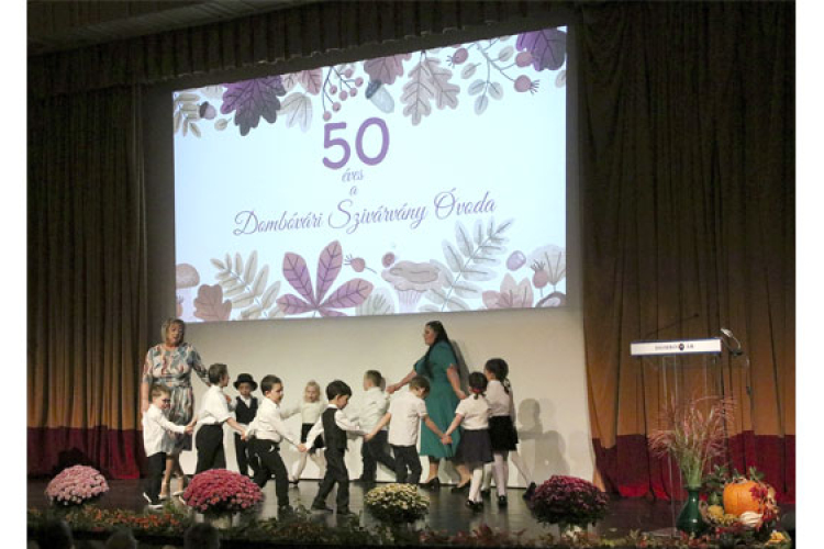 50 éves lett a Dombóvári Szivárvány Óvoda
